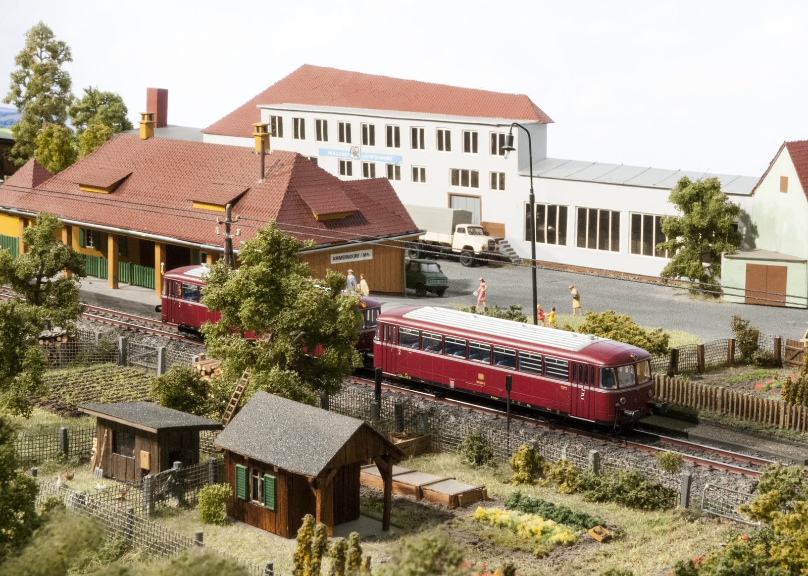 Bahnhof Ammerndorf im Modell